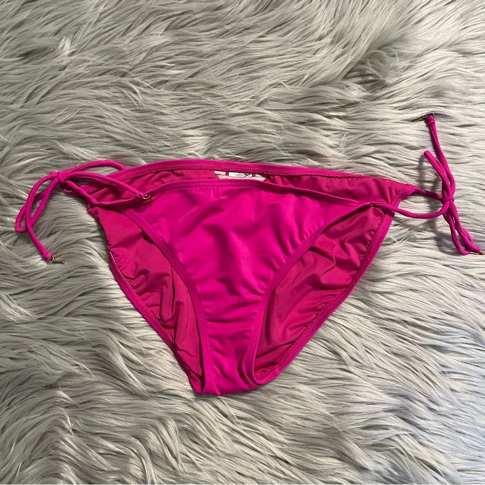 Juicy Couture Side Tie Bikini Bottom Large